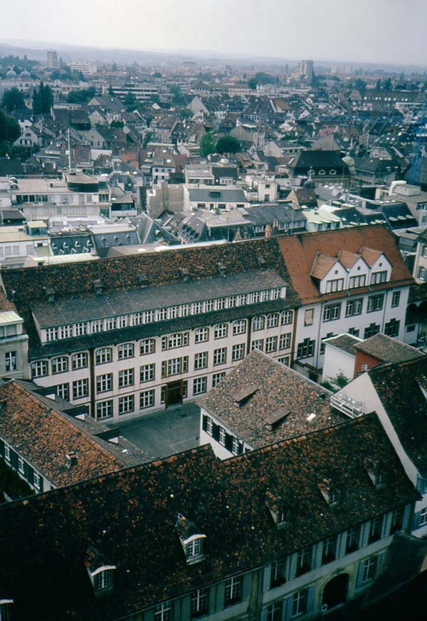 Basel vom Muenster aus